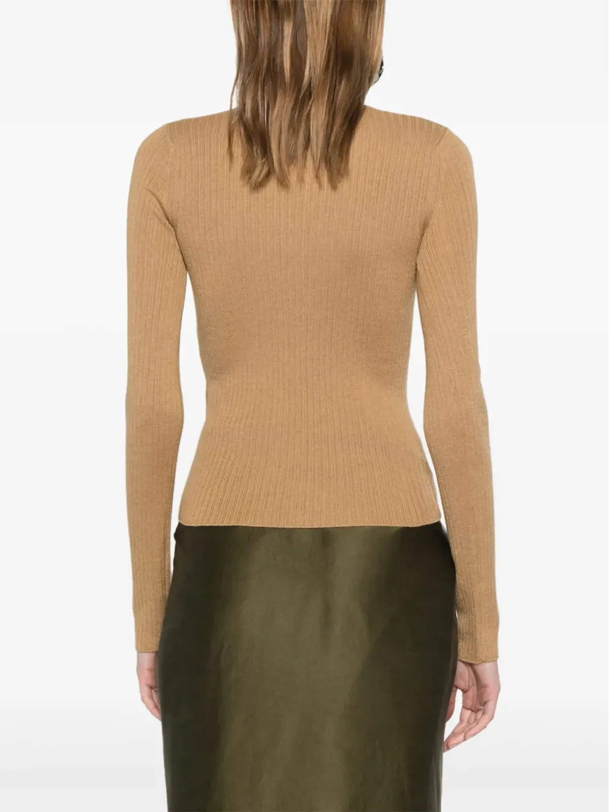 Max Mara Urloリブ編みセーター - ニュートラルカラー - 画像4