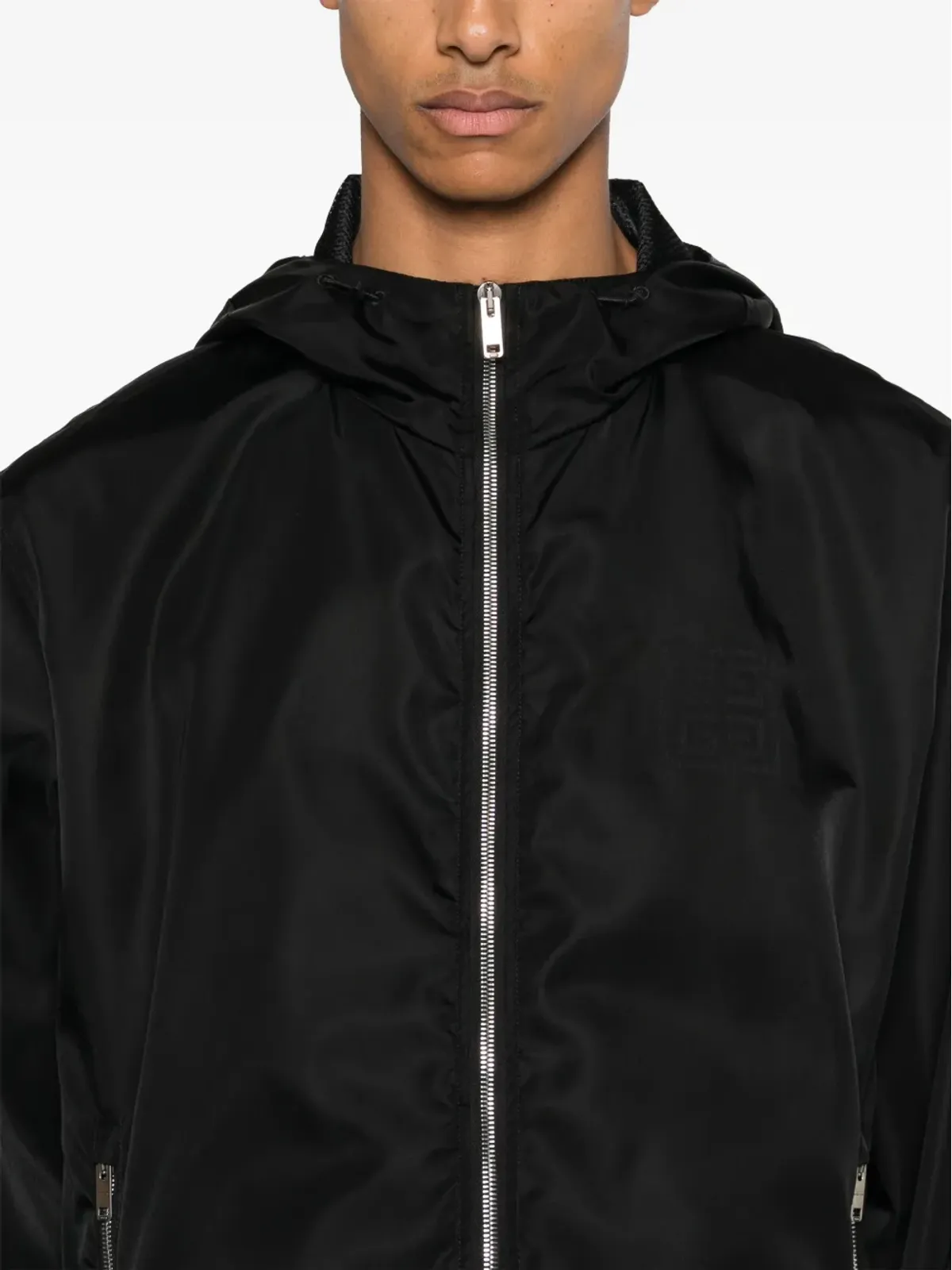 Givenchy 4G-detail ウィンドブレーカー ブラック - 画像5