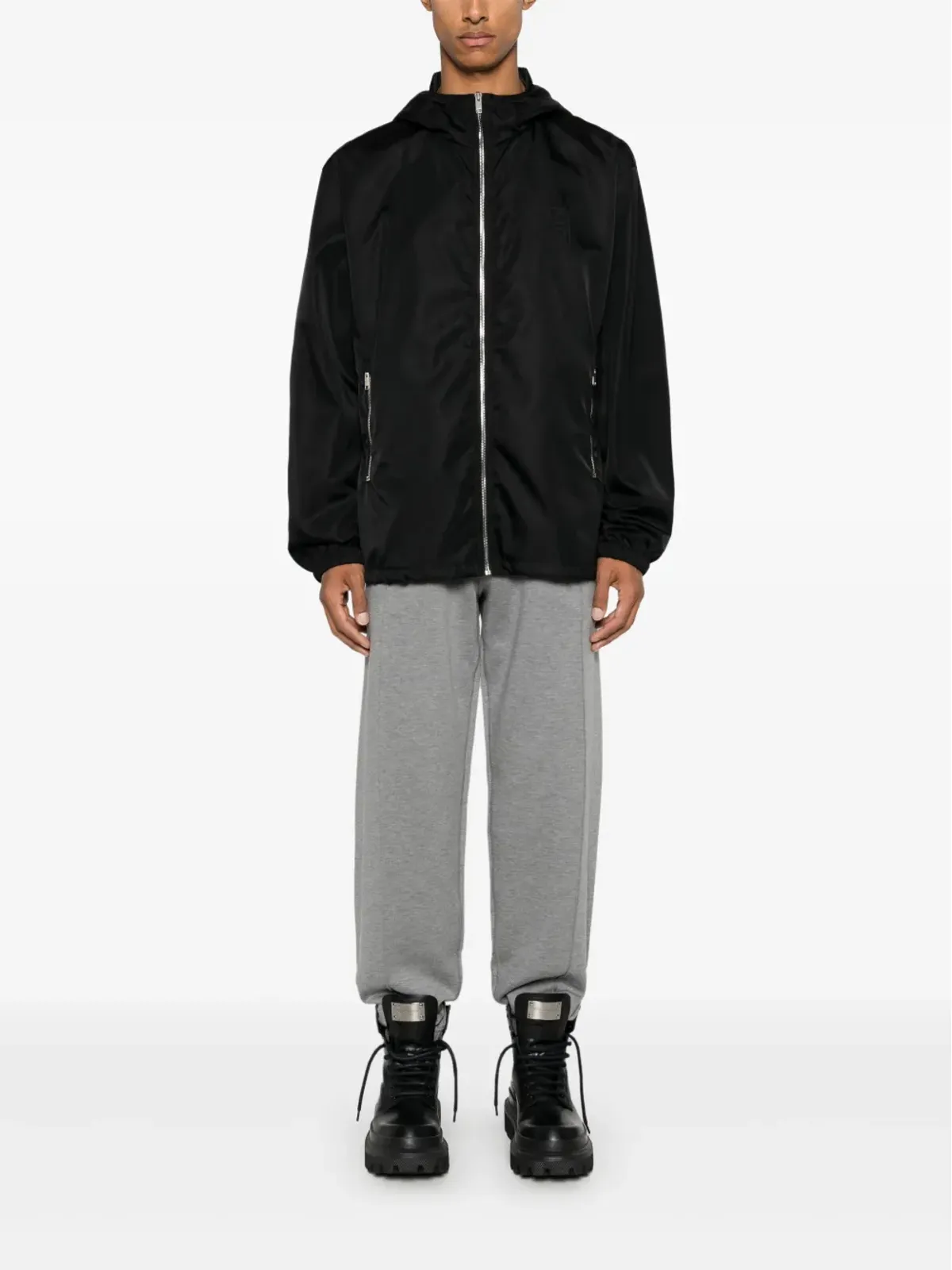 Givenchy 4G-detail ウィンドブレーカー ブラック - 画像2