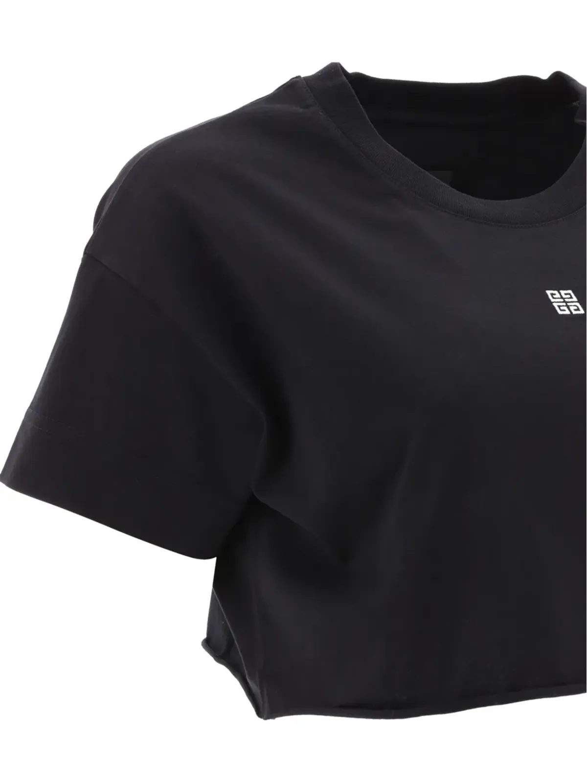 Givenchy クロップドコットンTシャツ - 画像4