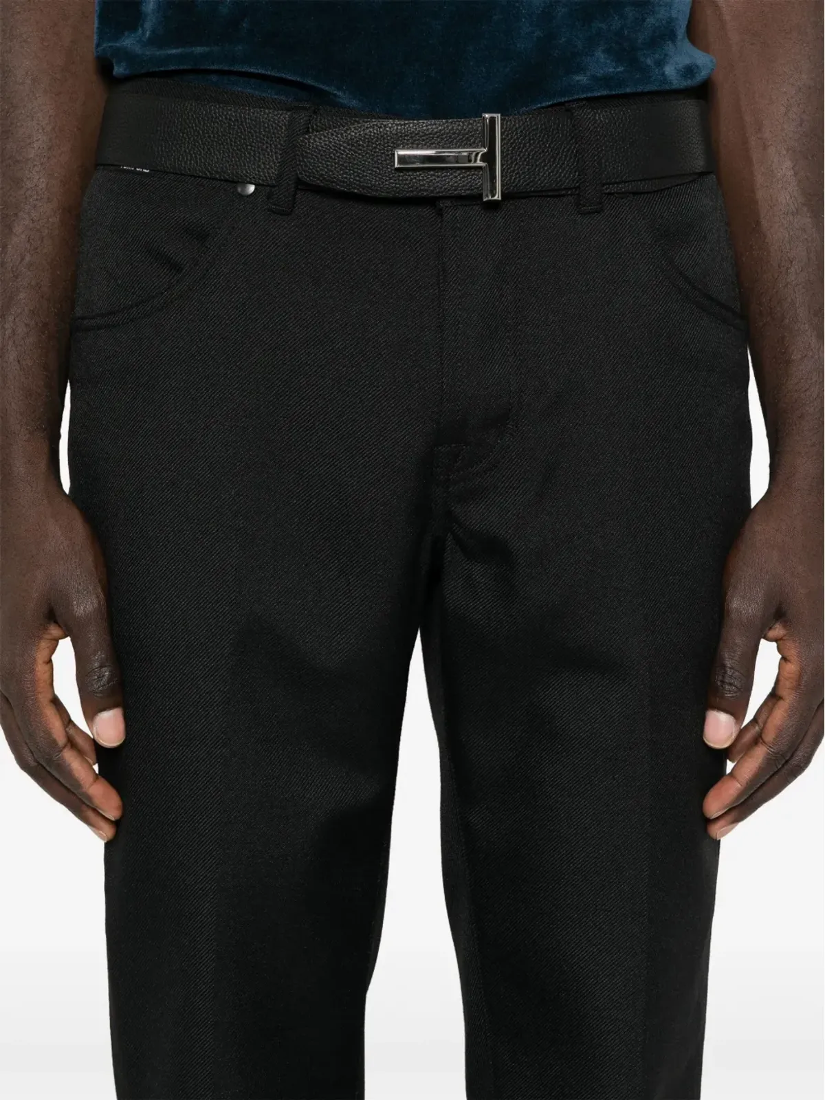 TOM FORD ロゴパッチパンツ - 画像5