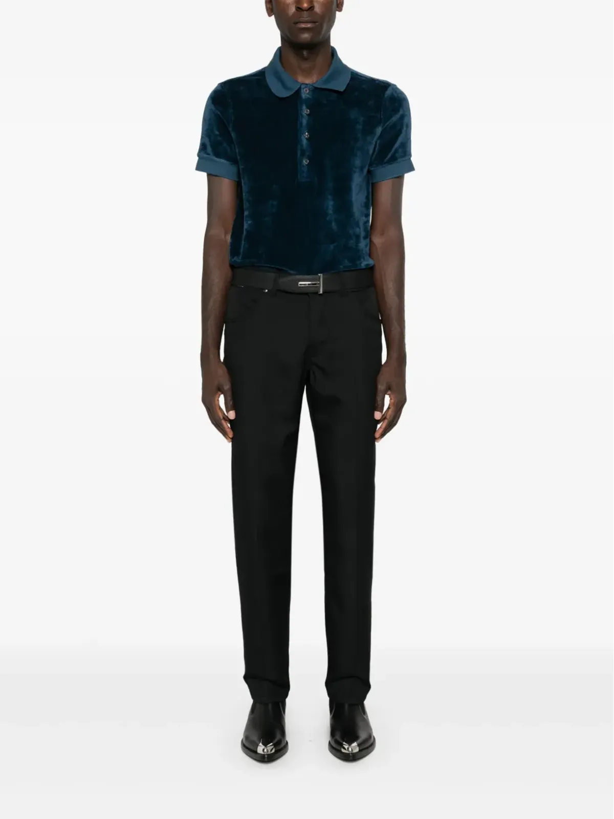 TOM FORD ロゴパッチパンツ - 画像2