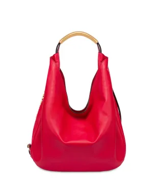 Moschino ハンドルミーレザーショルダーバッグ レッド - サムネイル1