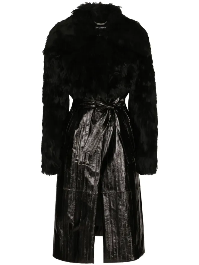 Dolce & Gabbana Dolce & Gabbana レザーコートの商品画像