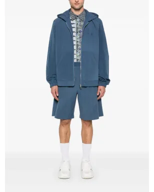 Givenchy 4Gモチーフ コットン フーディー ブルー - サムネイル2