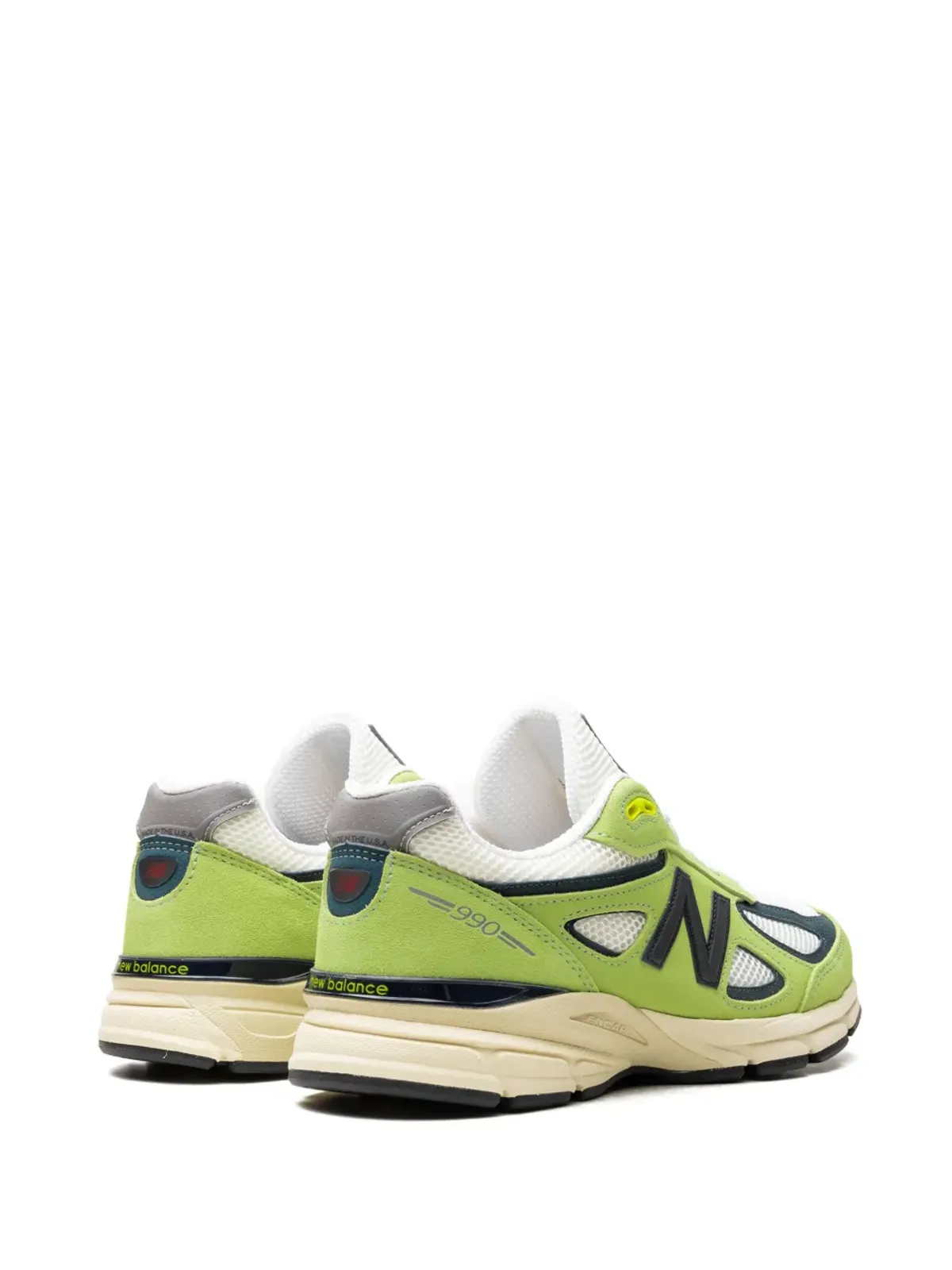 New Balance グリーン スニーカー - 画像3