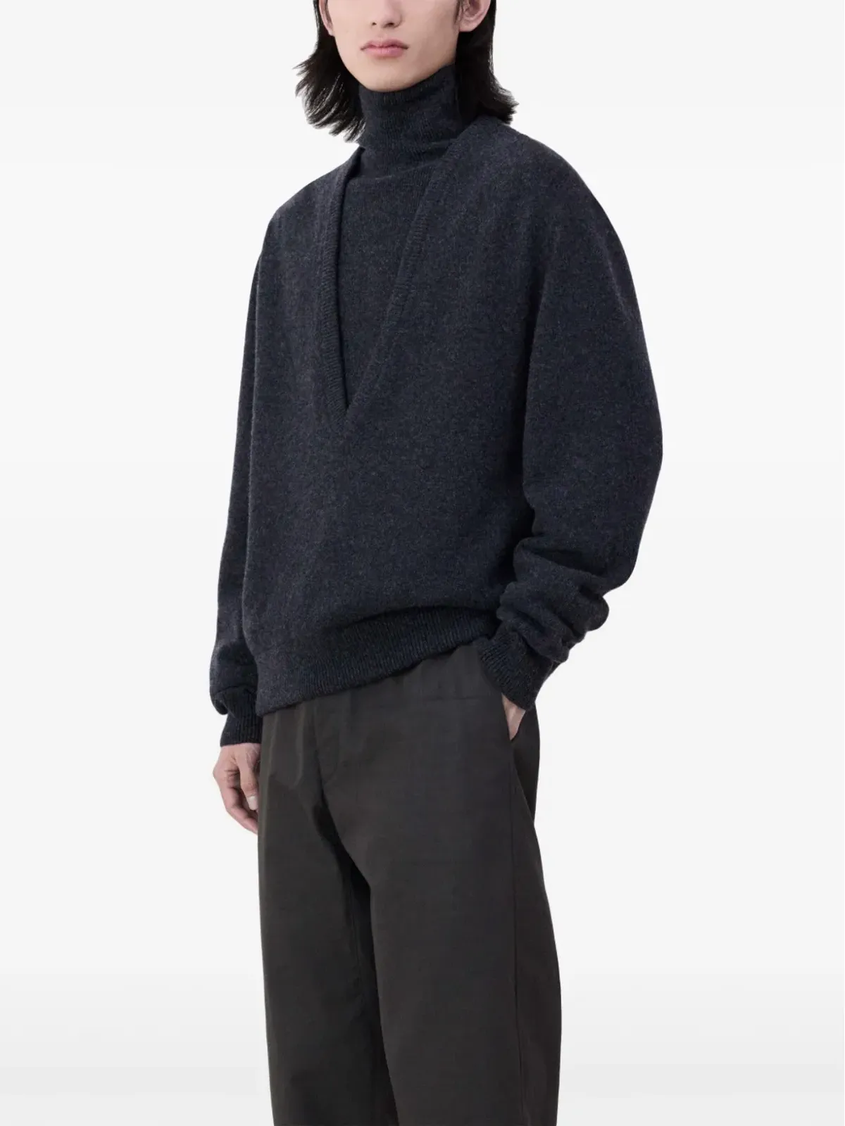 LEMAIRE キャロットテーパードパンツ - 画像3