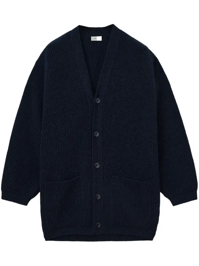 Lemaire LEMAIRE リブ編みカーディガン ブルーの商品画像