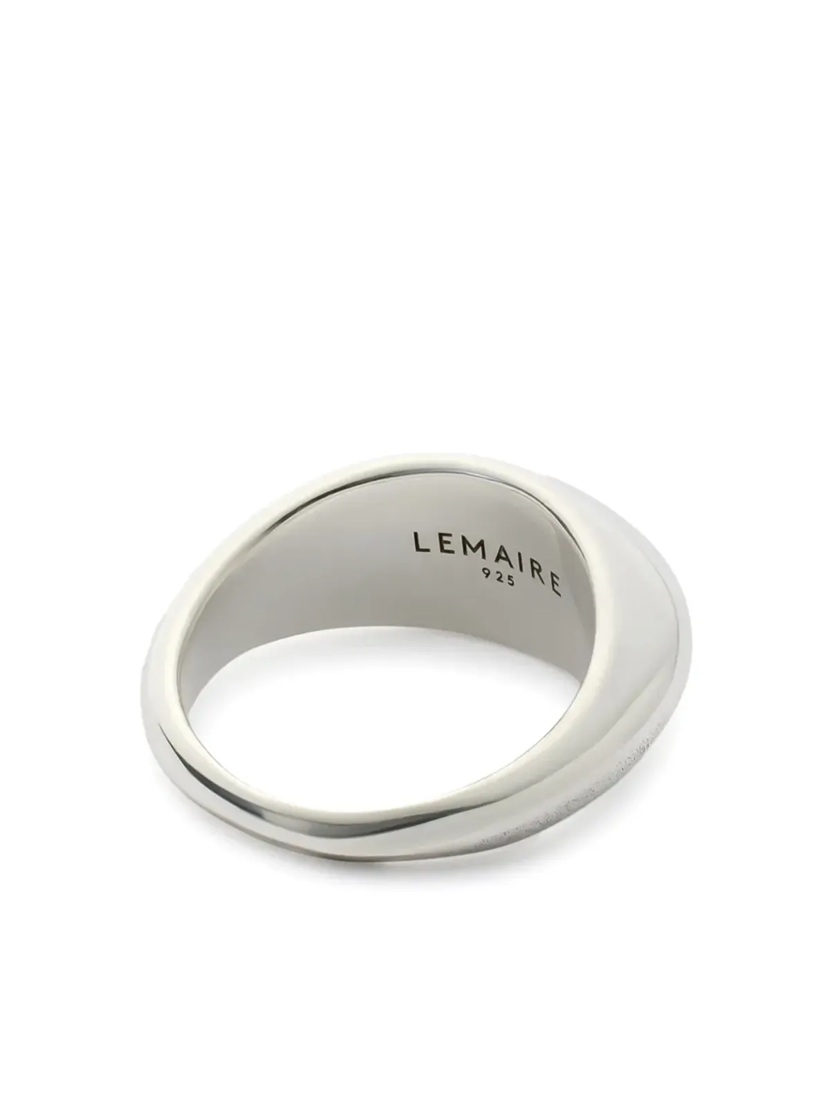 LEMAIRE チャンキードロップ ブラスリング - シルバー - 画像2