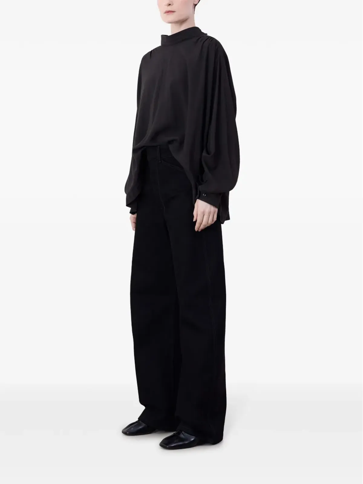 LEMAIRE Housse長袖トップ - ブラウン - 画像3