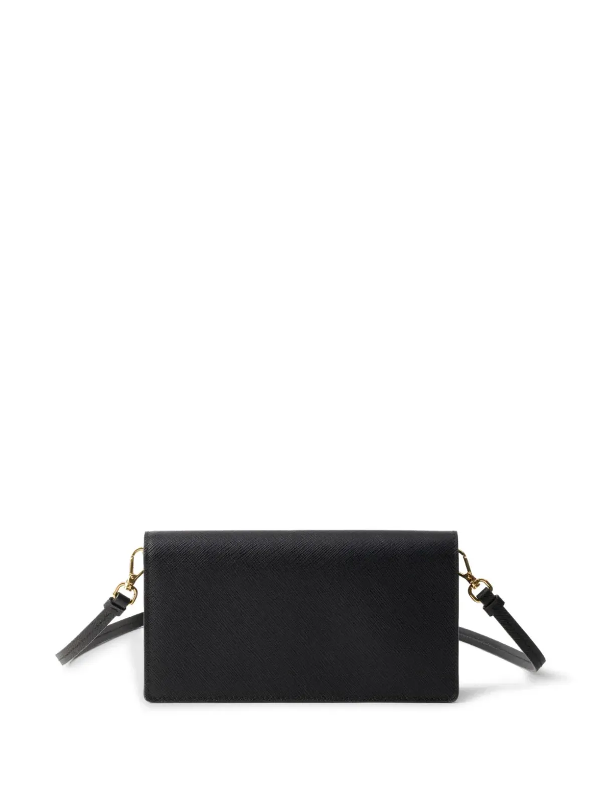 Prada トライアングルロゴ レザー ミニバッグ - ブラック - 画像2