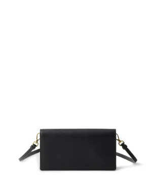 Prada トライアングルロゴ レザー ミニバッグ - ブラック - サムネイル2