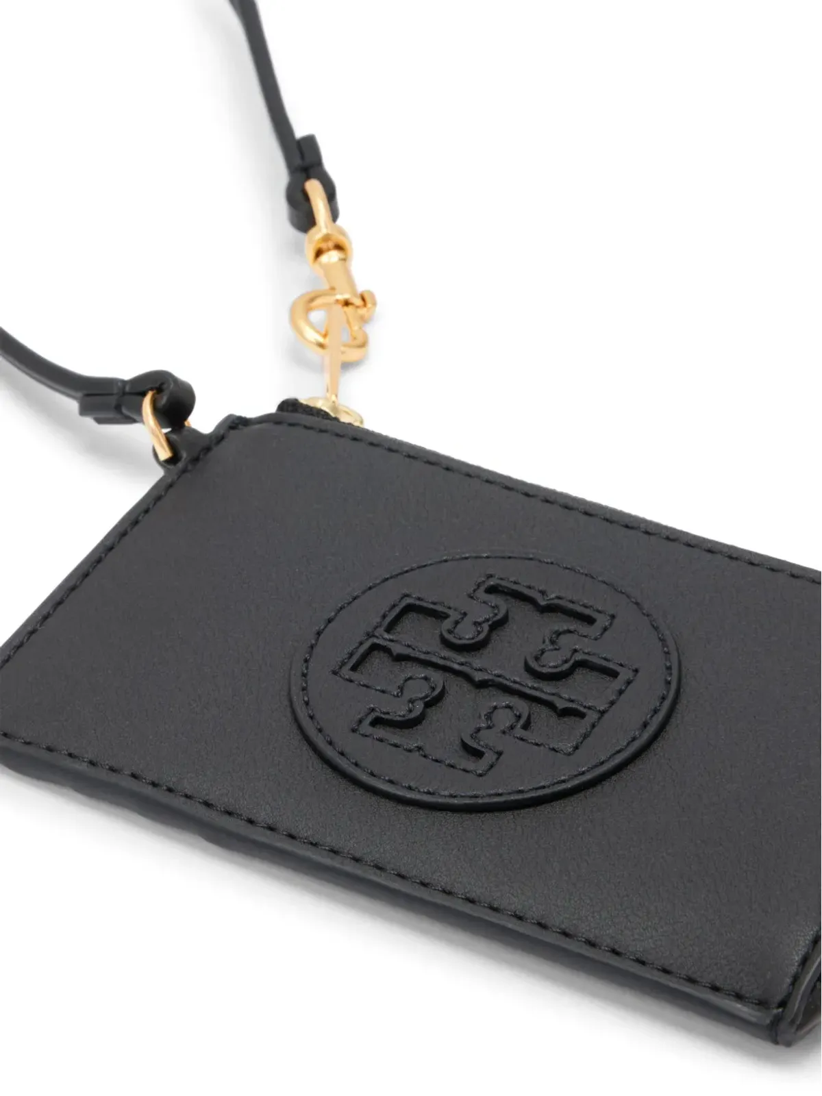 Tory Burch Ella Bio カードウォレット - ブラック - 画像4