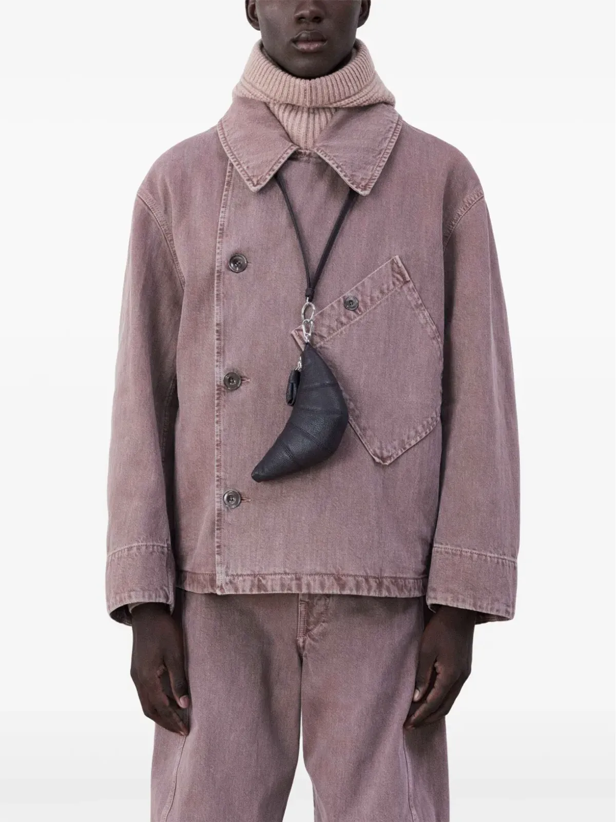 LEMAIRE クロワッサンレザー コインパース - 画像3