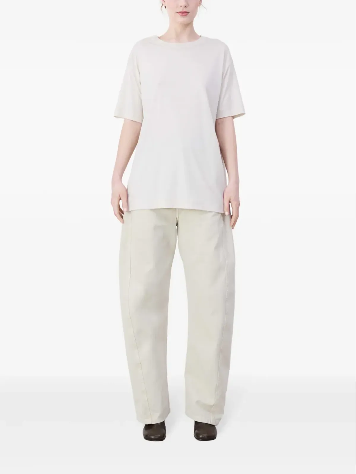 LEMAIRE 半袖Tシャツ - ニュートラルカラー - 画像2