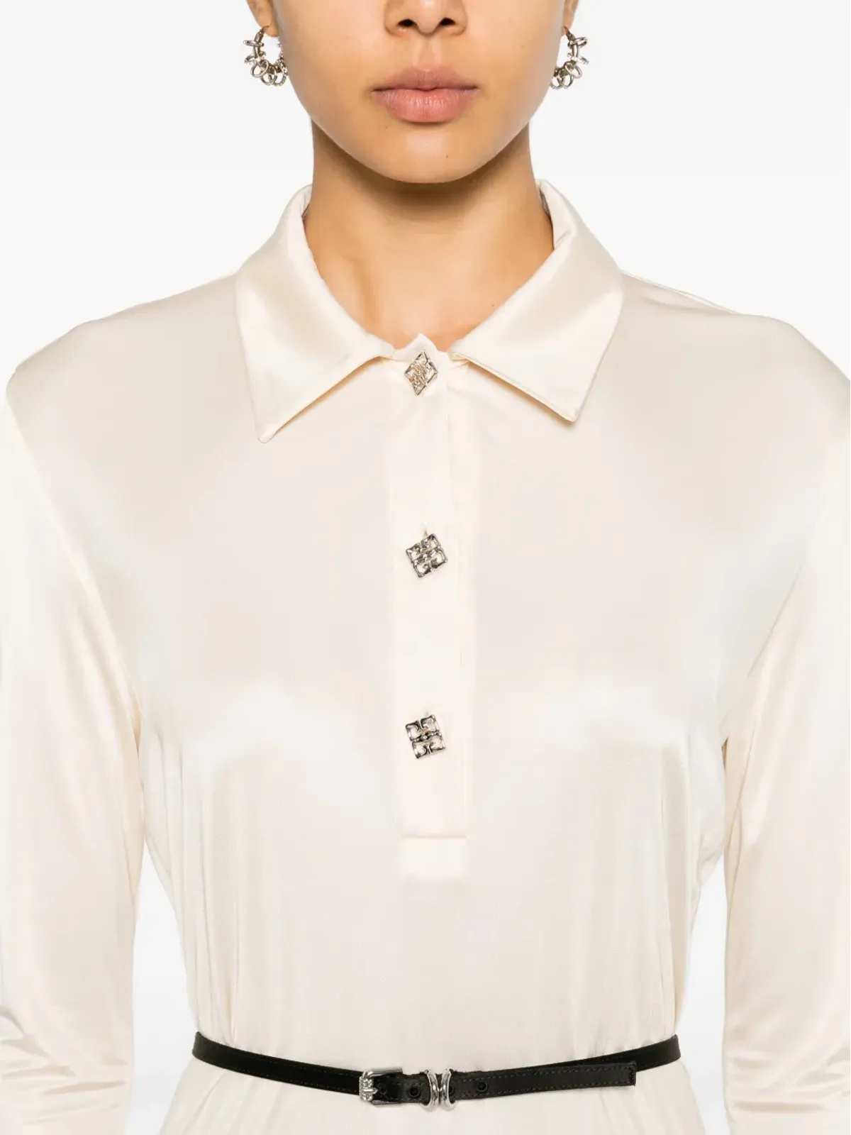Givenchy 4Gモチーフ マキシドレス - ニュートラルカラー - 画像5
