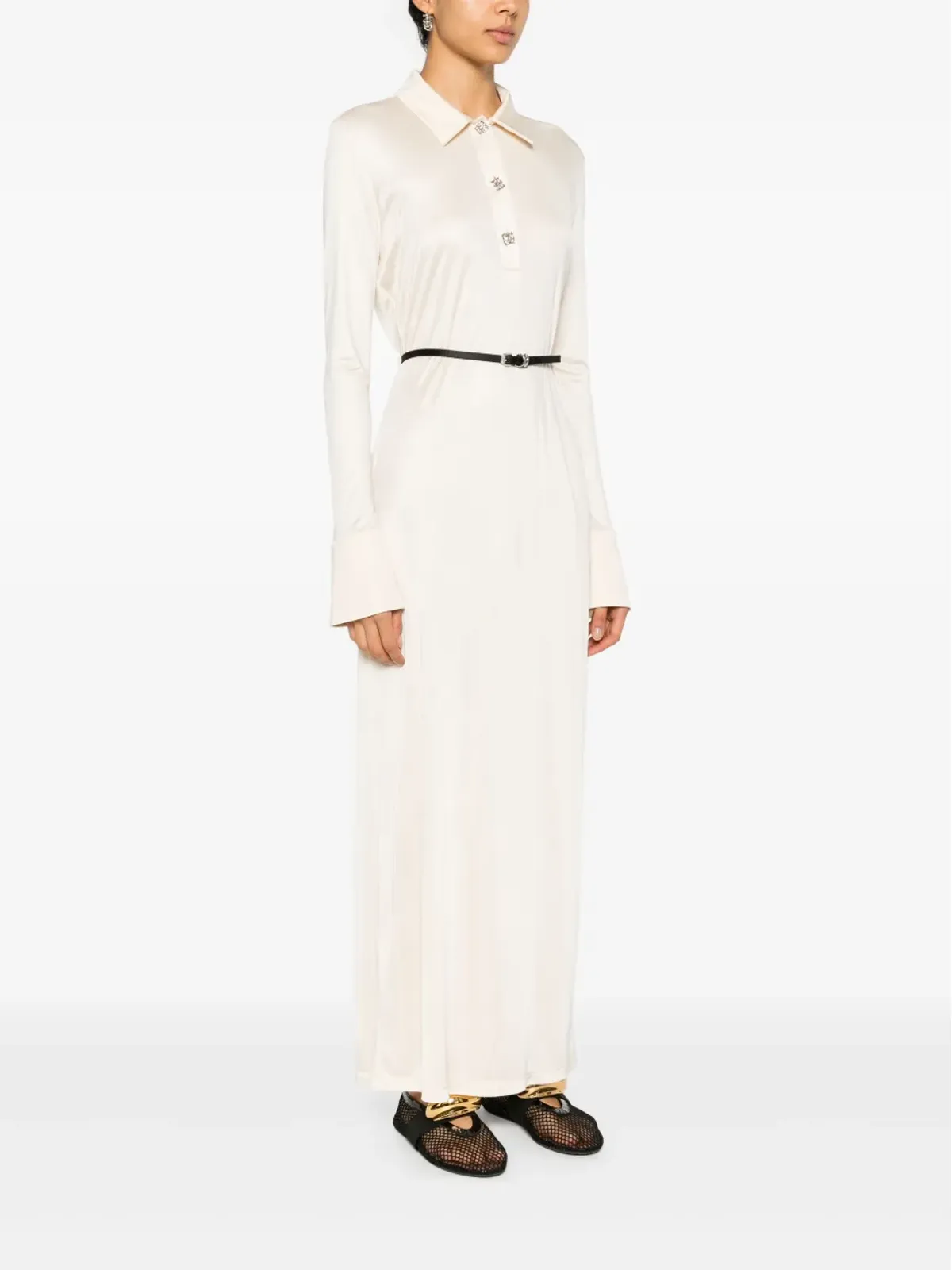 Givenchy 4Gモチーフ マキシドレス - ニュートラルカラー - 画像3