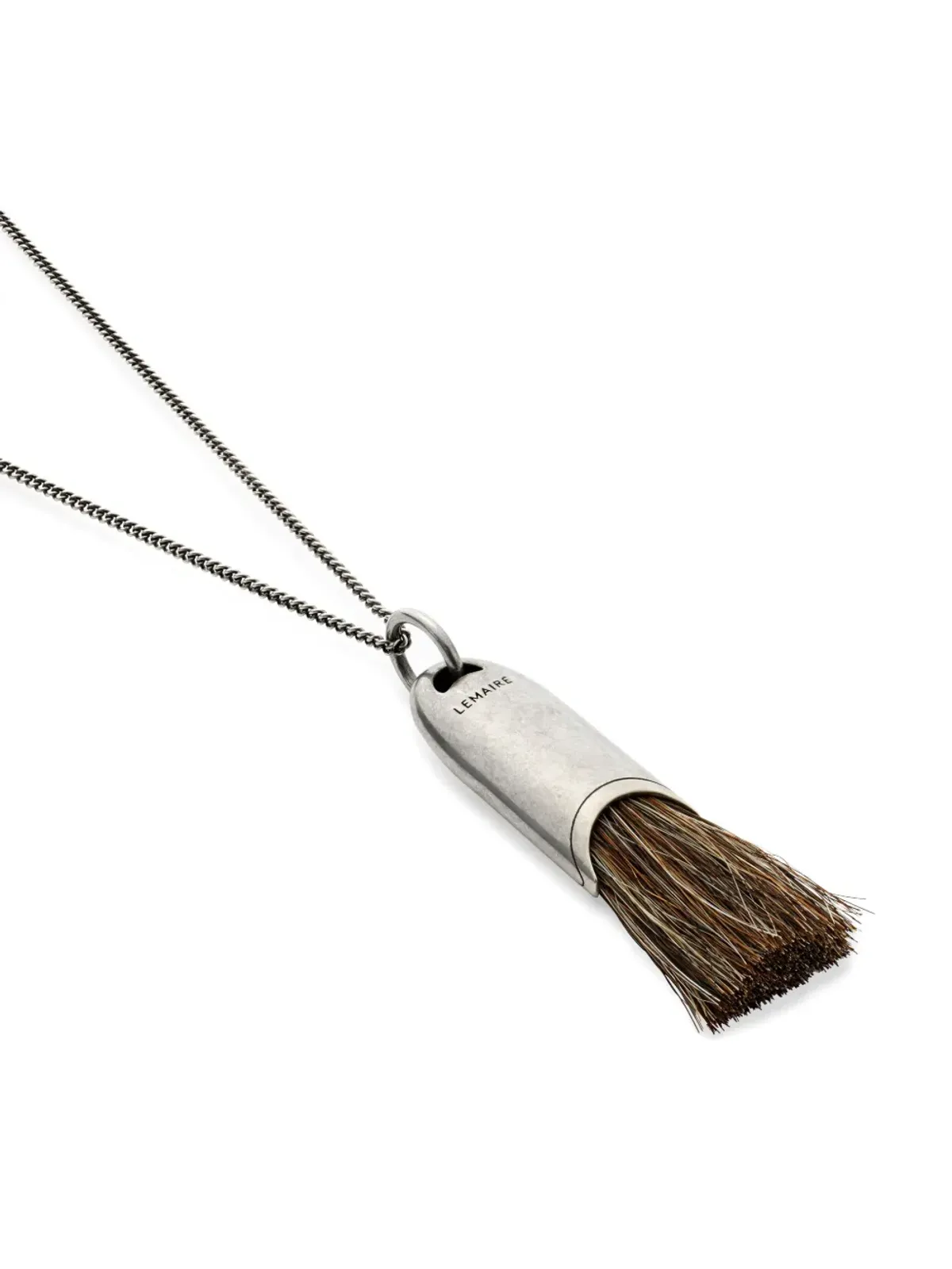 LEMAIRE Personal Brush ネックレス - シルバー - 画像2