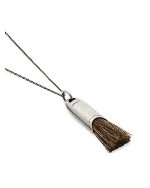 LEMAIRE Personal Brush ネックレス - シルバー - サムネイル2