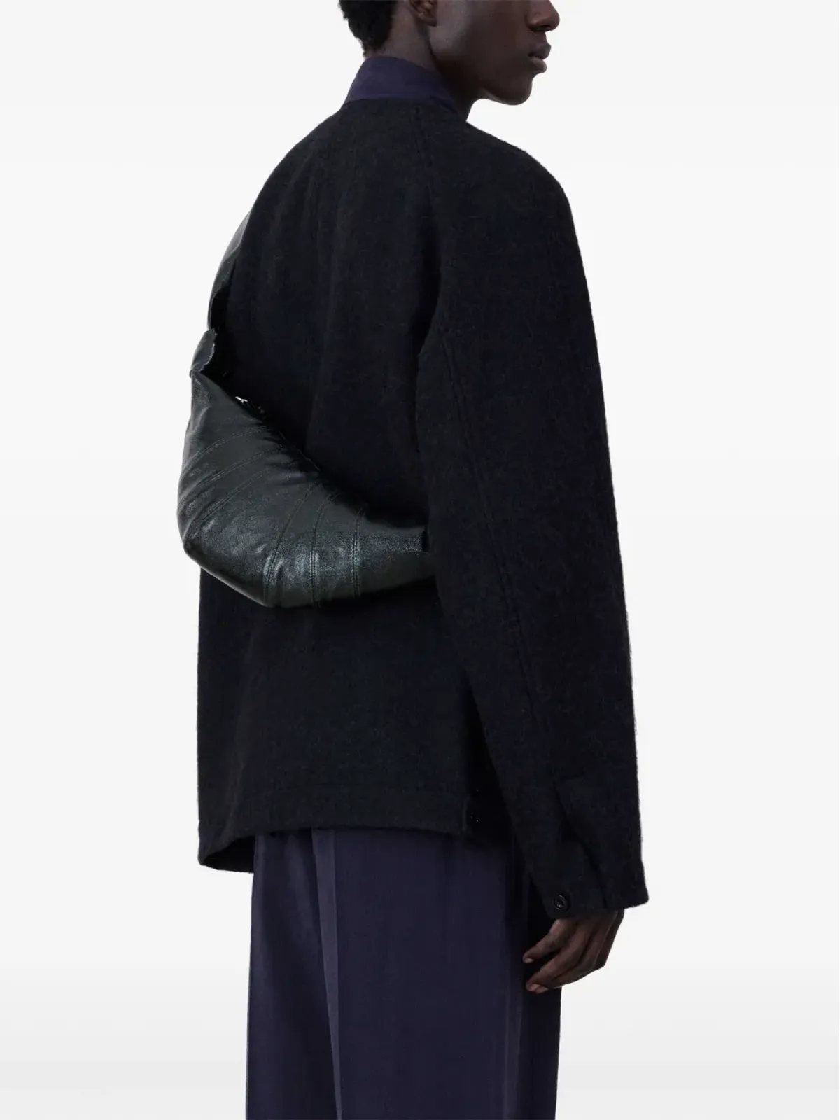 LEMAIRE クロワッサンバッグ グリーン - 画像2