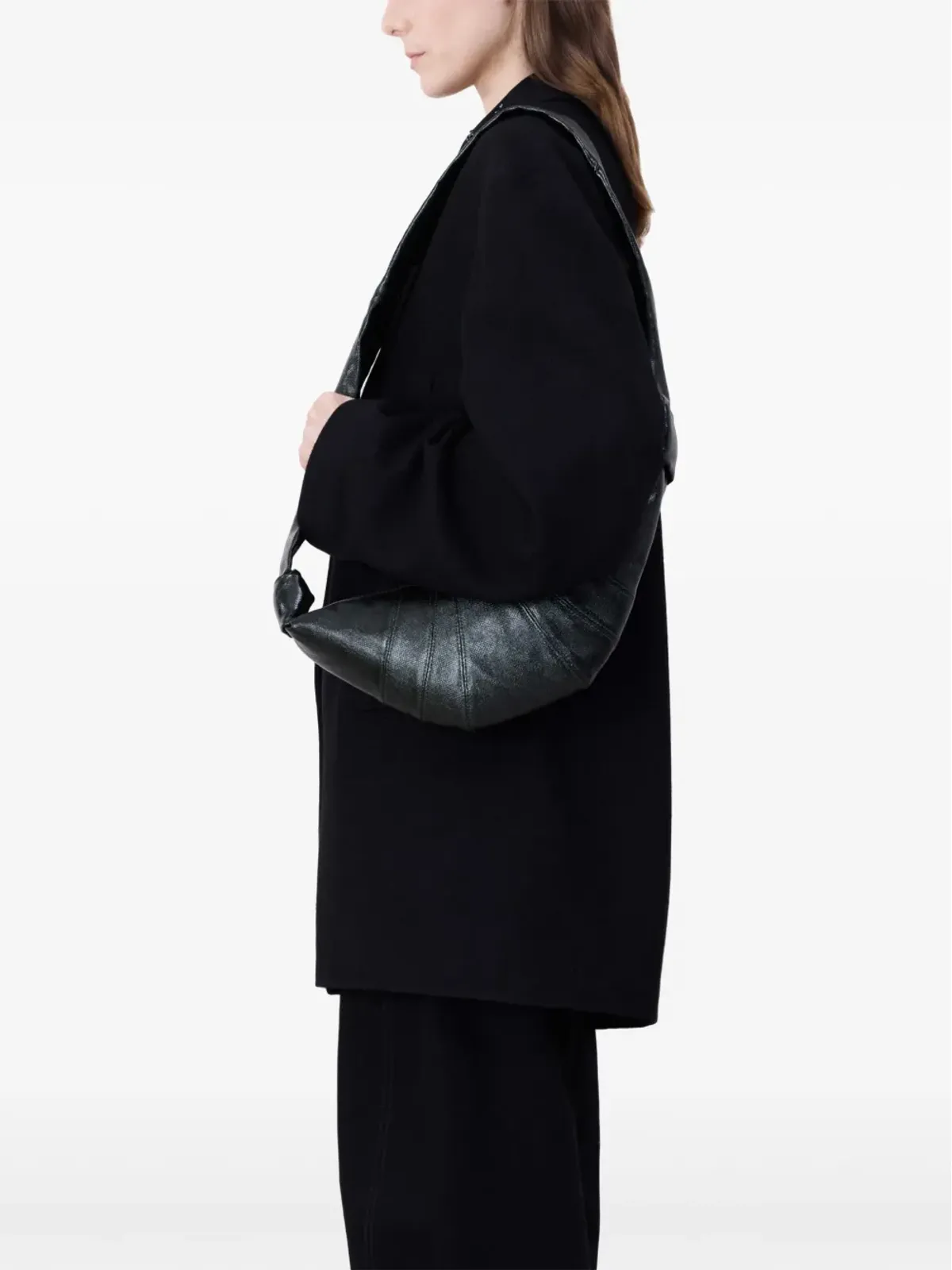 LEMAIRE クロワッサンバッグ グリーン - 画像3