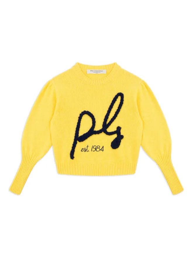 Philosophy Di Lorenzo Serafini Kids Philosophy Di Lorenzo Serafini Kids ロゴ刺繍スウェットの商品画像