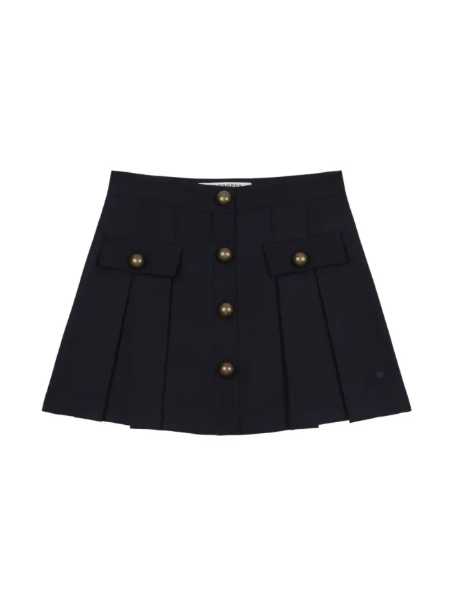 Philosophy Di Lorenzo Serafini Kids Philosophy Di Lorenzo Serafini Kids プリーツボタン付きスカートの商品画像