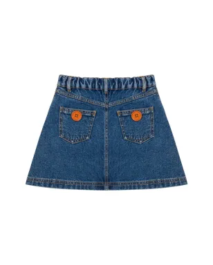 Philosophy Di Lorenzo Serafini Kids パッチワークデニムスカート - サムネイル2