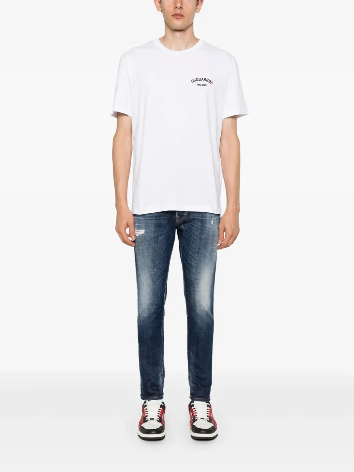 DSQUARED2 スケータースリムカットジーンズ - 画像2