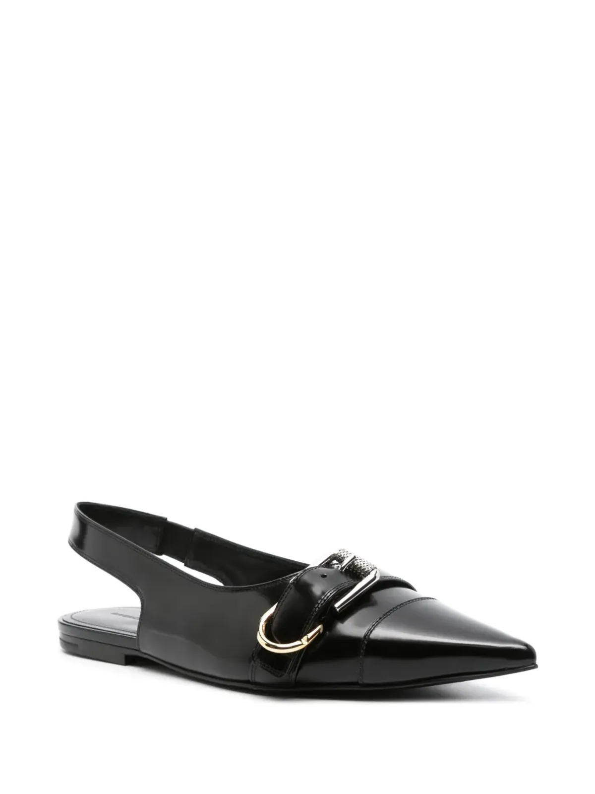 Givenchy Voyou スリングバックパンプス - ブラック - 画像2