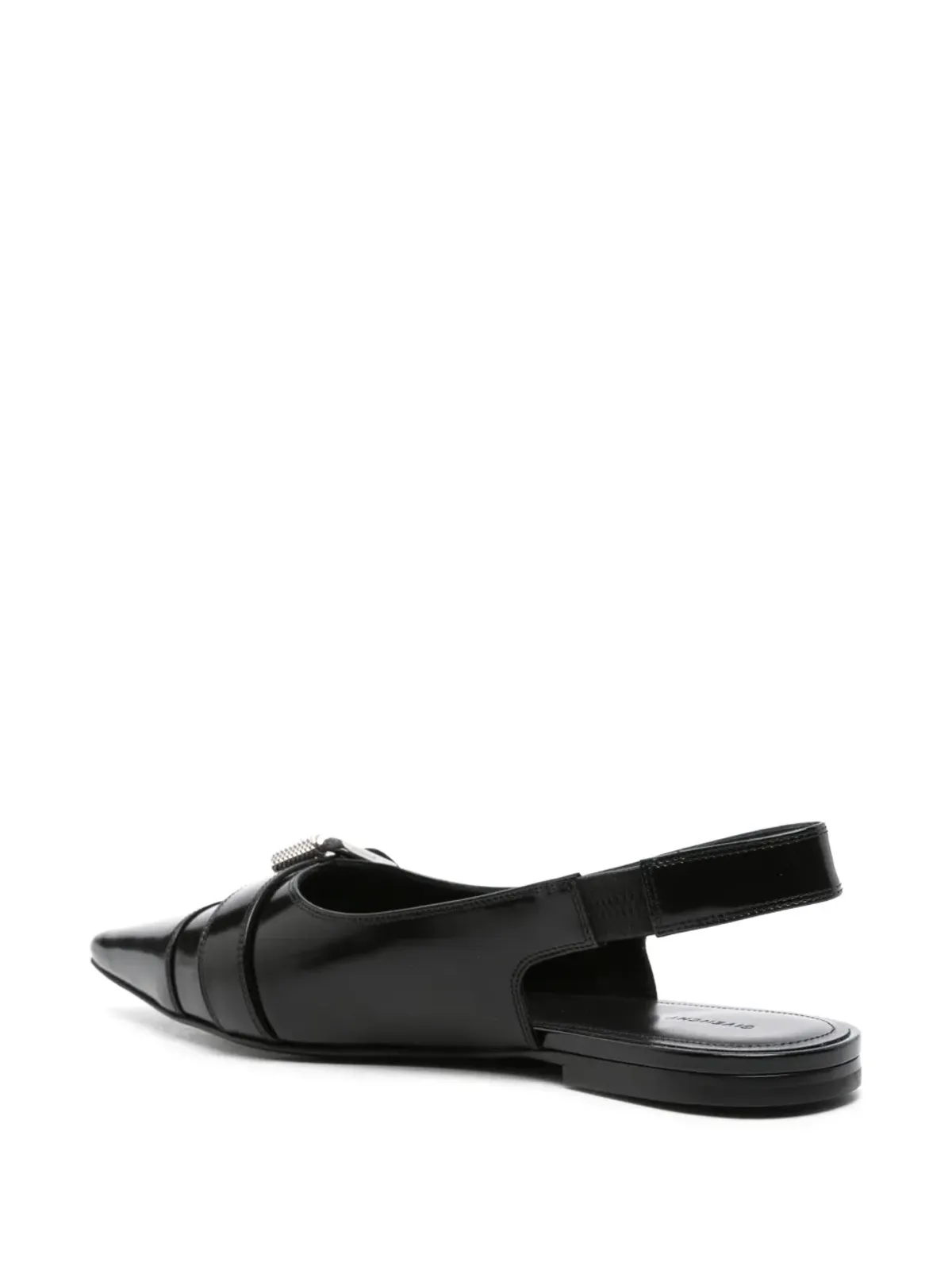 Givenchy Voyou スリングバックパンプス - ブラック - 画像3