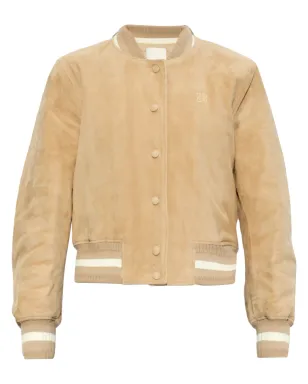 Givenchy スウェード バーシティジャケット ニュートラル系 - サムネイル1