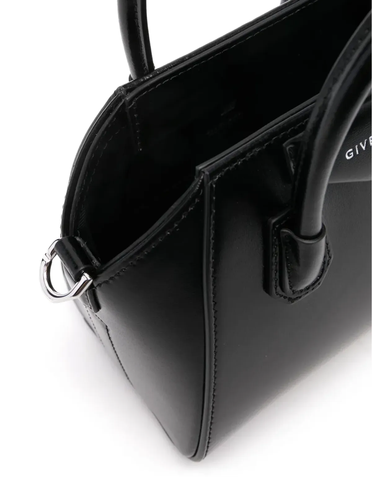 Givenchy Antigona Toy レザー バッグ - ブラック - 画像5