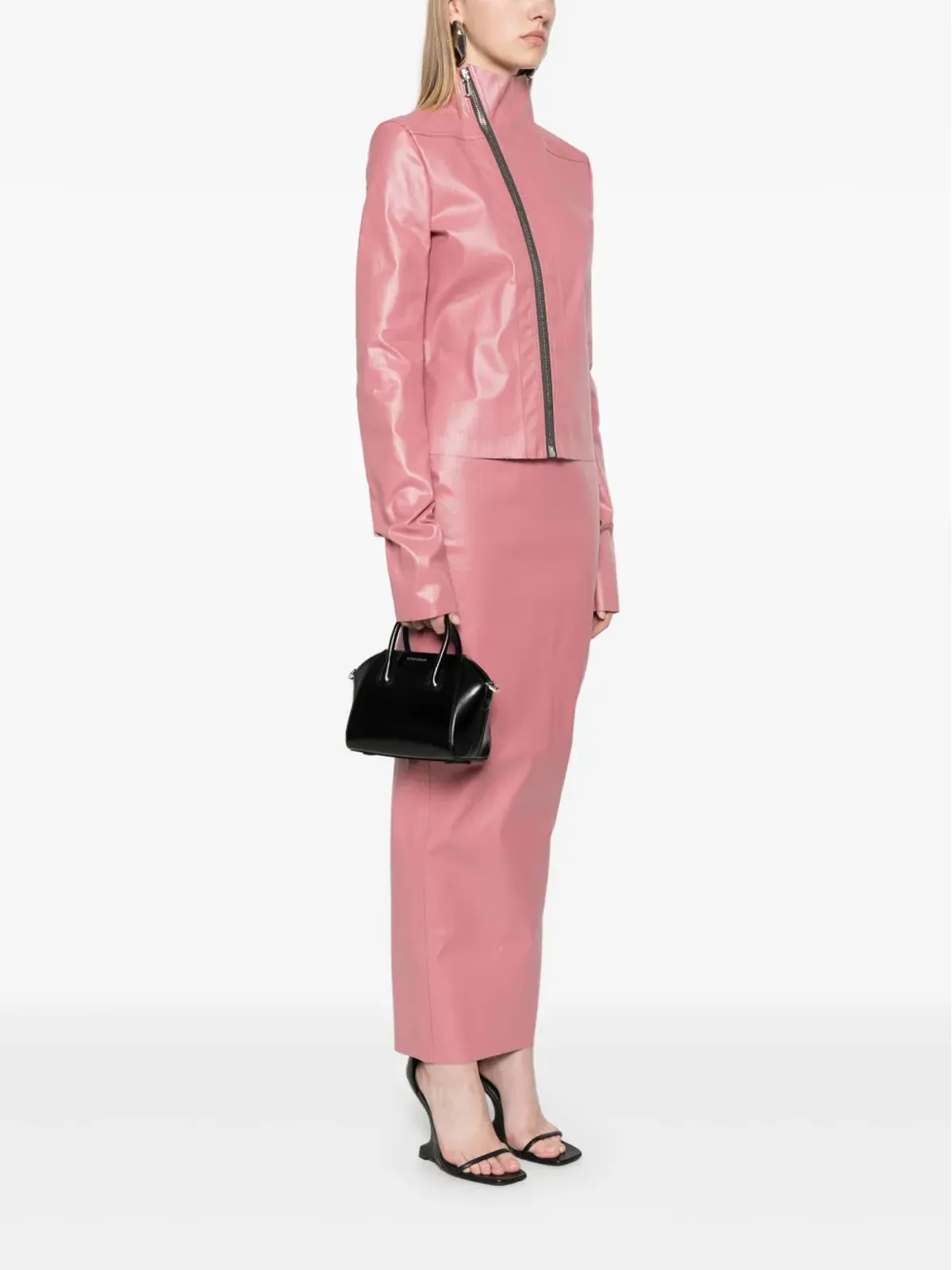 Givenchy Antigona Toy レザー バッグ - ブラック - 画像2