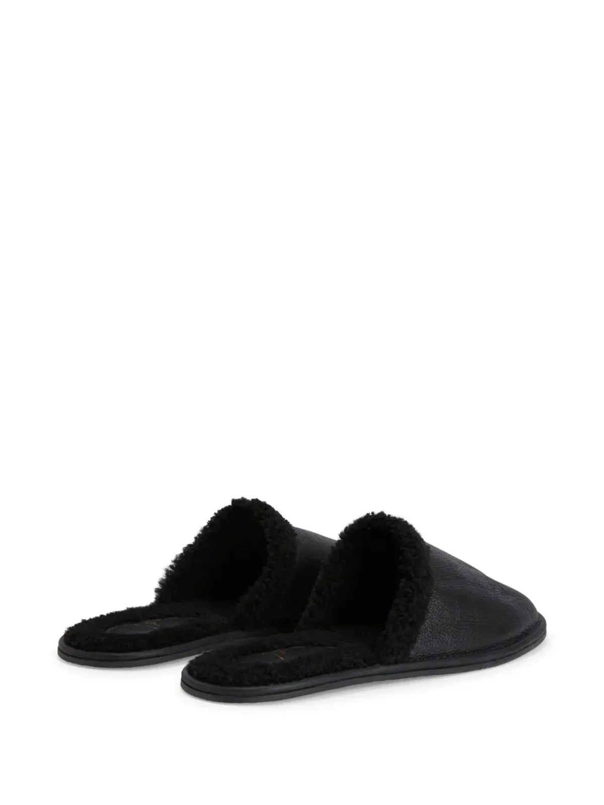 Giuseppe Zanotti クレルモンド スリッパ ブラック - 画像3