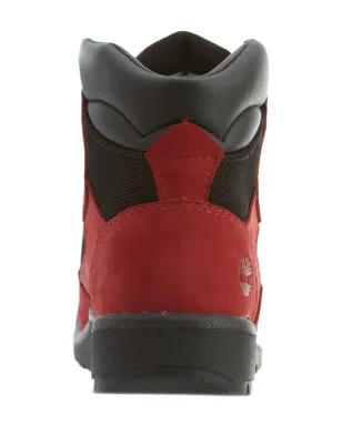 Timberland Kids フィールドブーツ - レッド - サムネイル4
