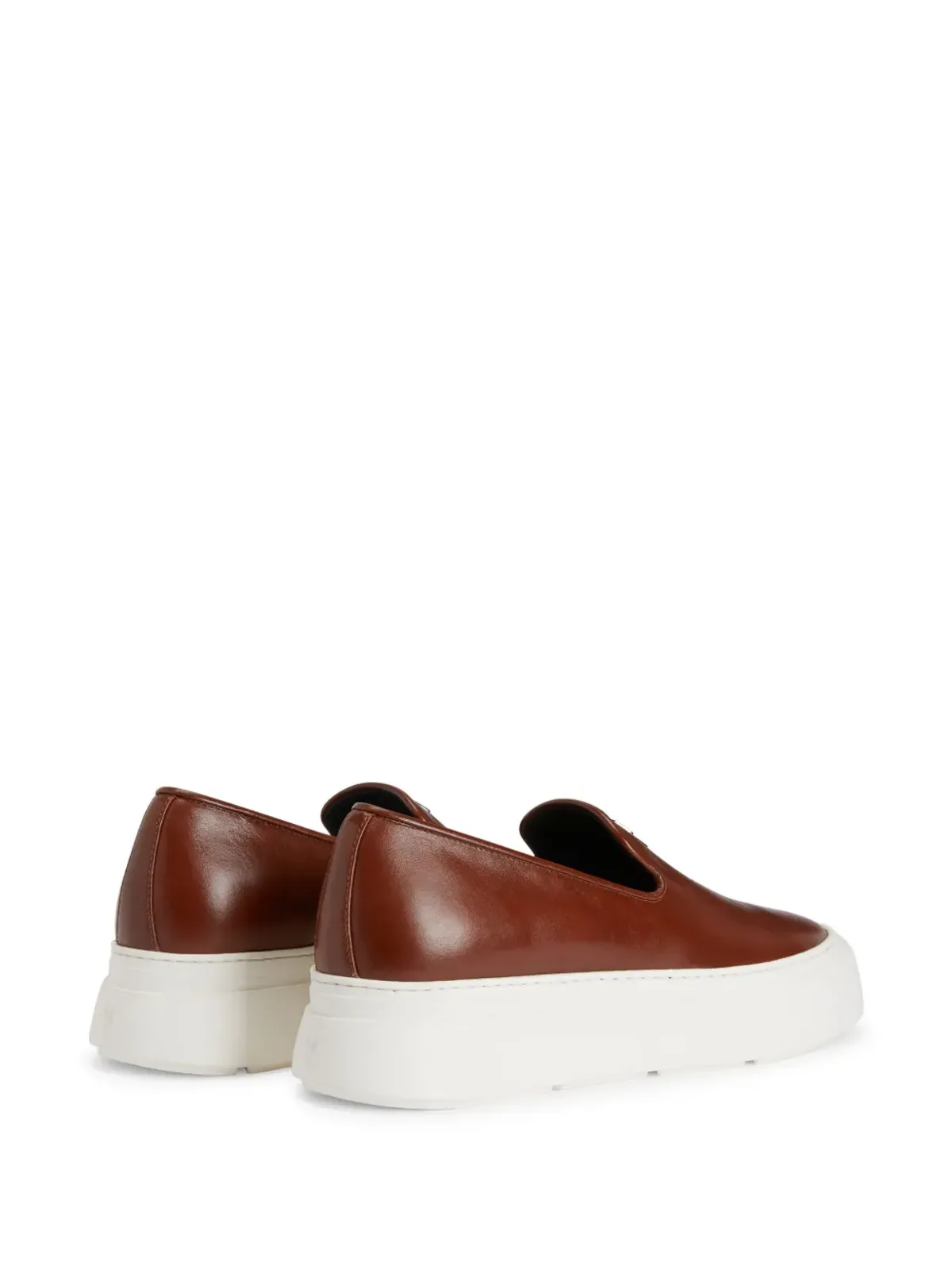 Giuseppe Zanotti GZ Mike スリップオンスニーカー ブラウン - 画像3
