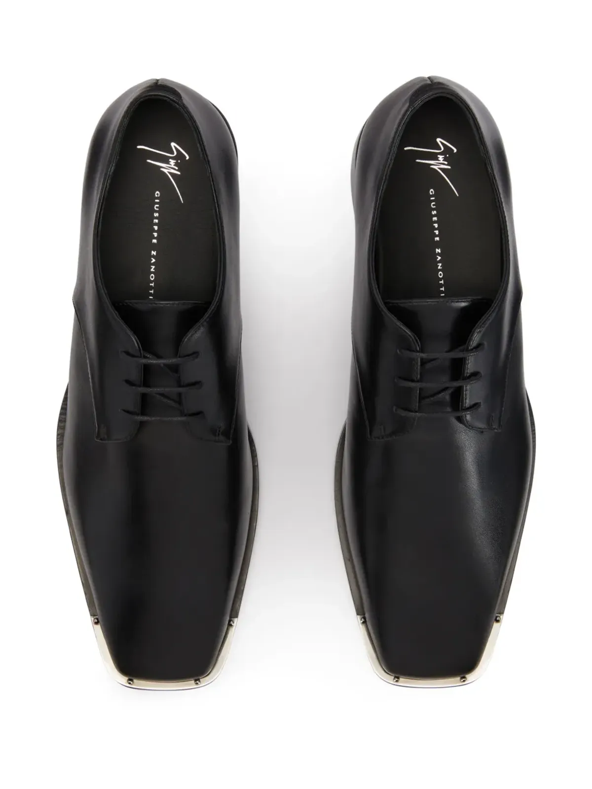 Giuseppe Zanotti Westport ダービーシューズ - ブラック - 画像4
