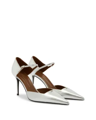 Giuseppe Zanotti Raquel D'Orsay パンプス - グレー - サムネイル2