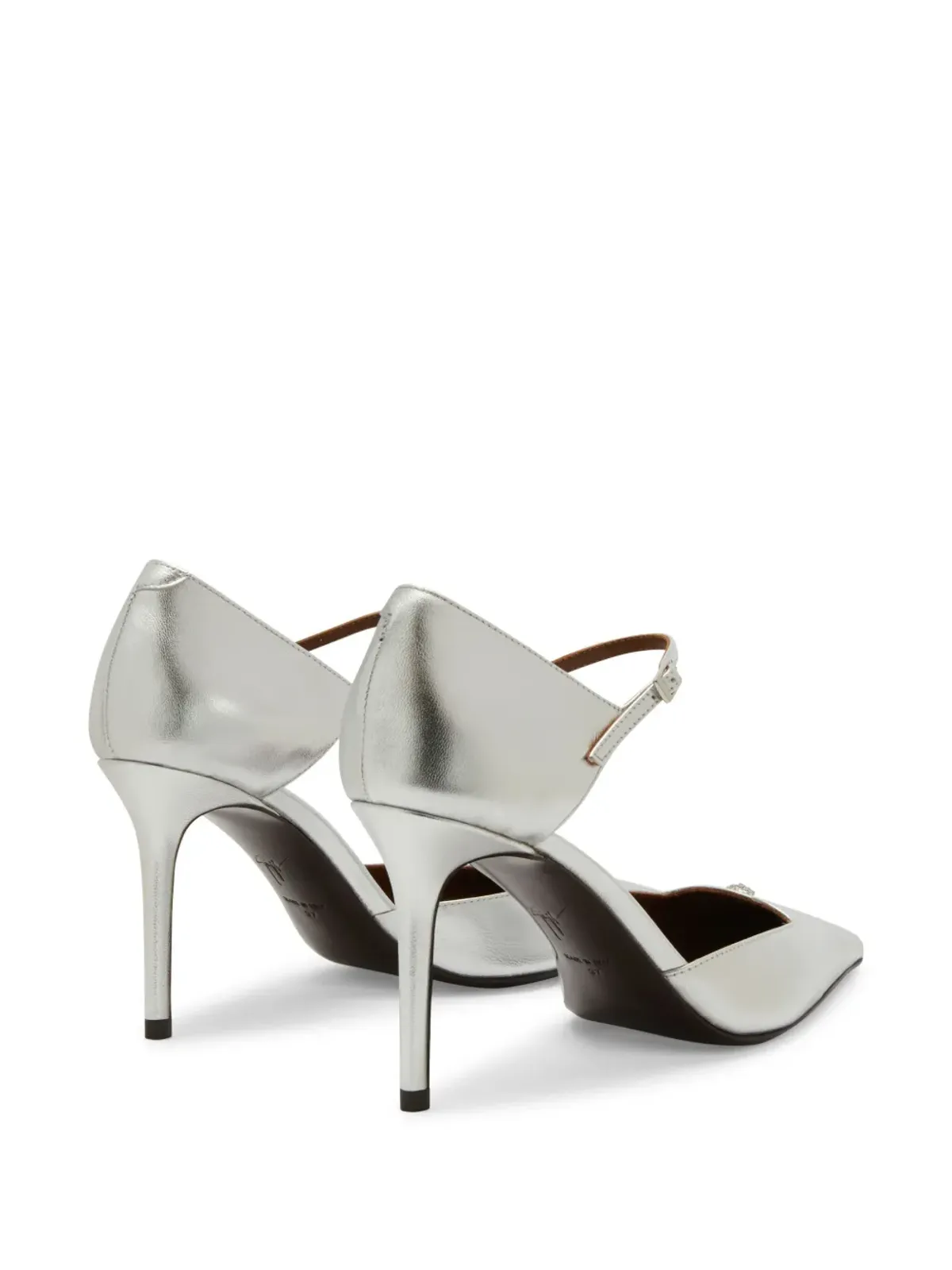 Giuseppe Zanotti Raquel D'Orsay パンプス - グレー - 画像3
