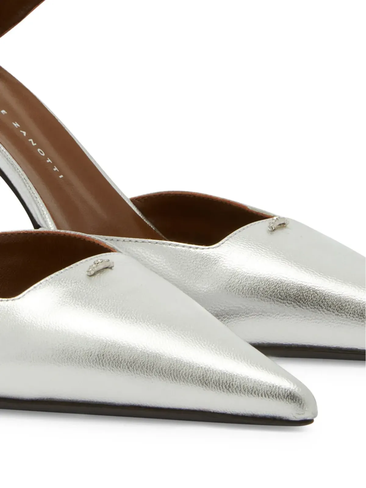 Giuseppe Zanotti Raquel D'Orsay パンプス - グレー - 画像4