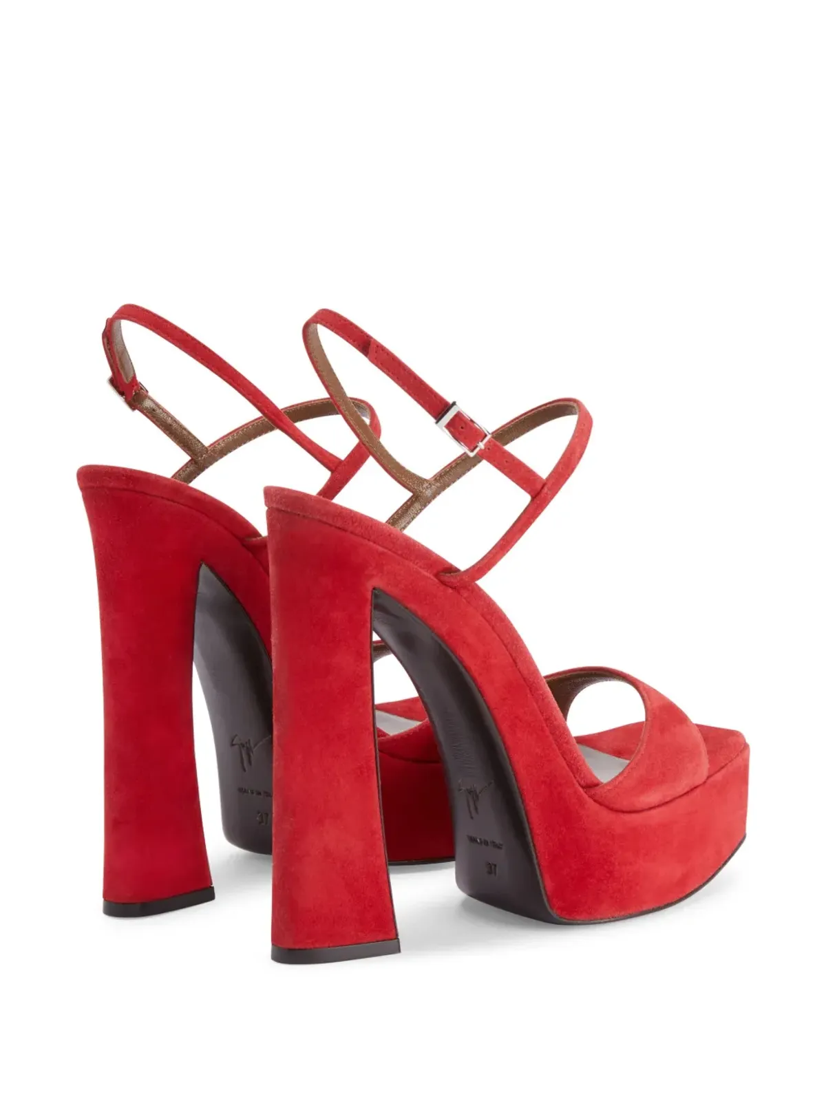 Giuseppe Zanotti Sylvy サンダル レッド - 画像3