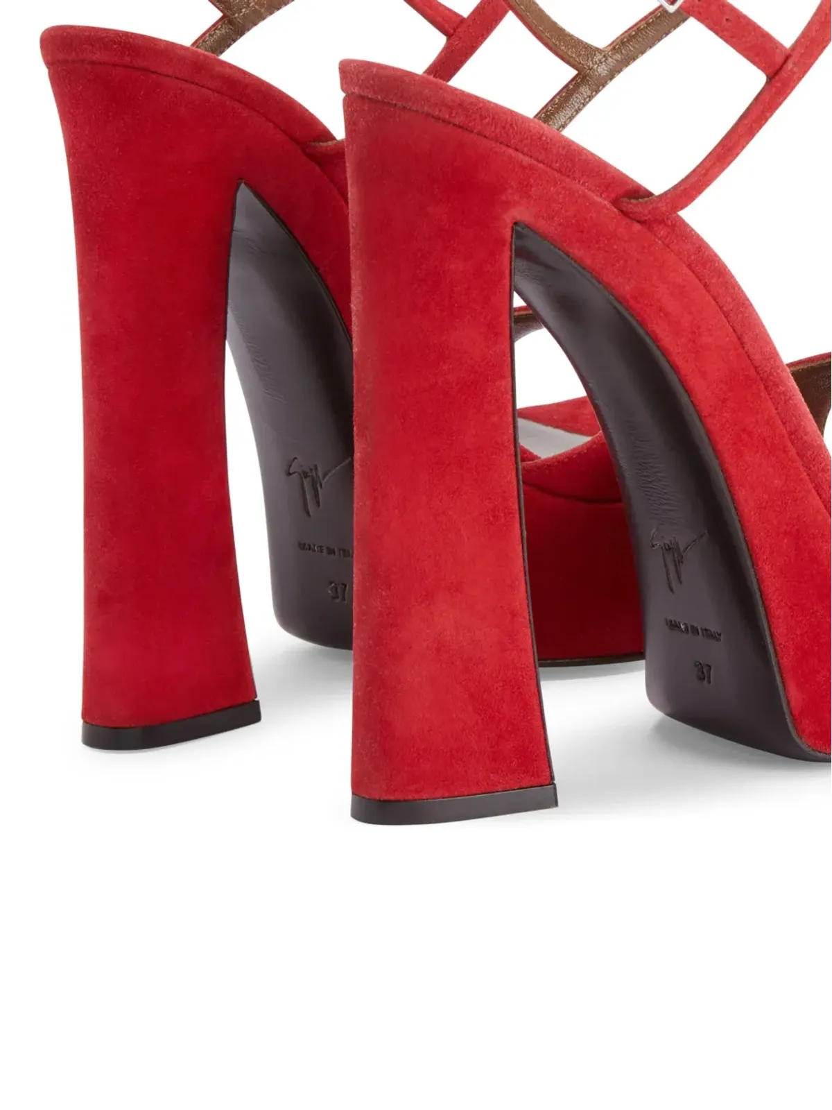 Giuseppe Zanotti Sylvy サンダル レッド - 画像4