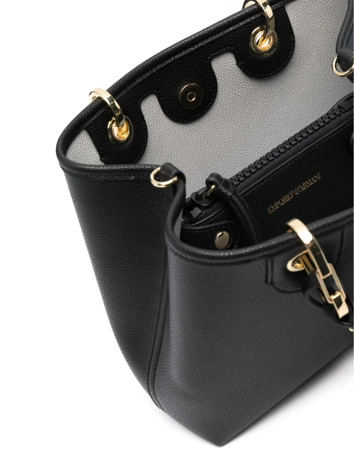 Emporio Armani ロゴデボスド トートバッグ - 画像5
