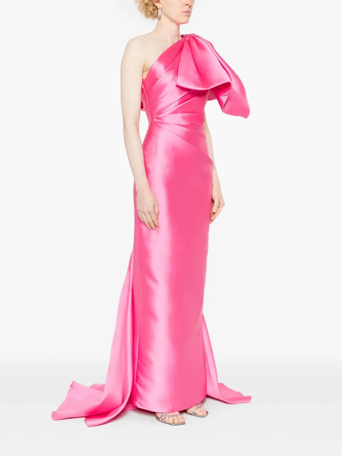 Solace London Priya one-shoulder gown - 画像3