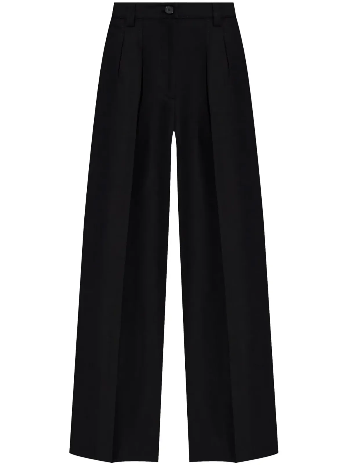 A.P.C. ストレートコットンパンツ ブラック - 画像1