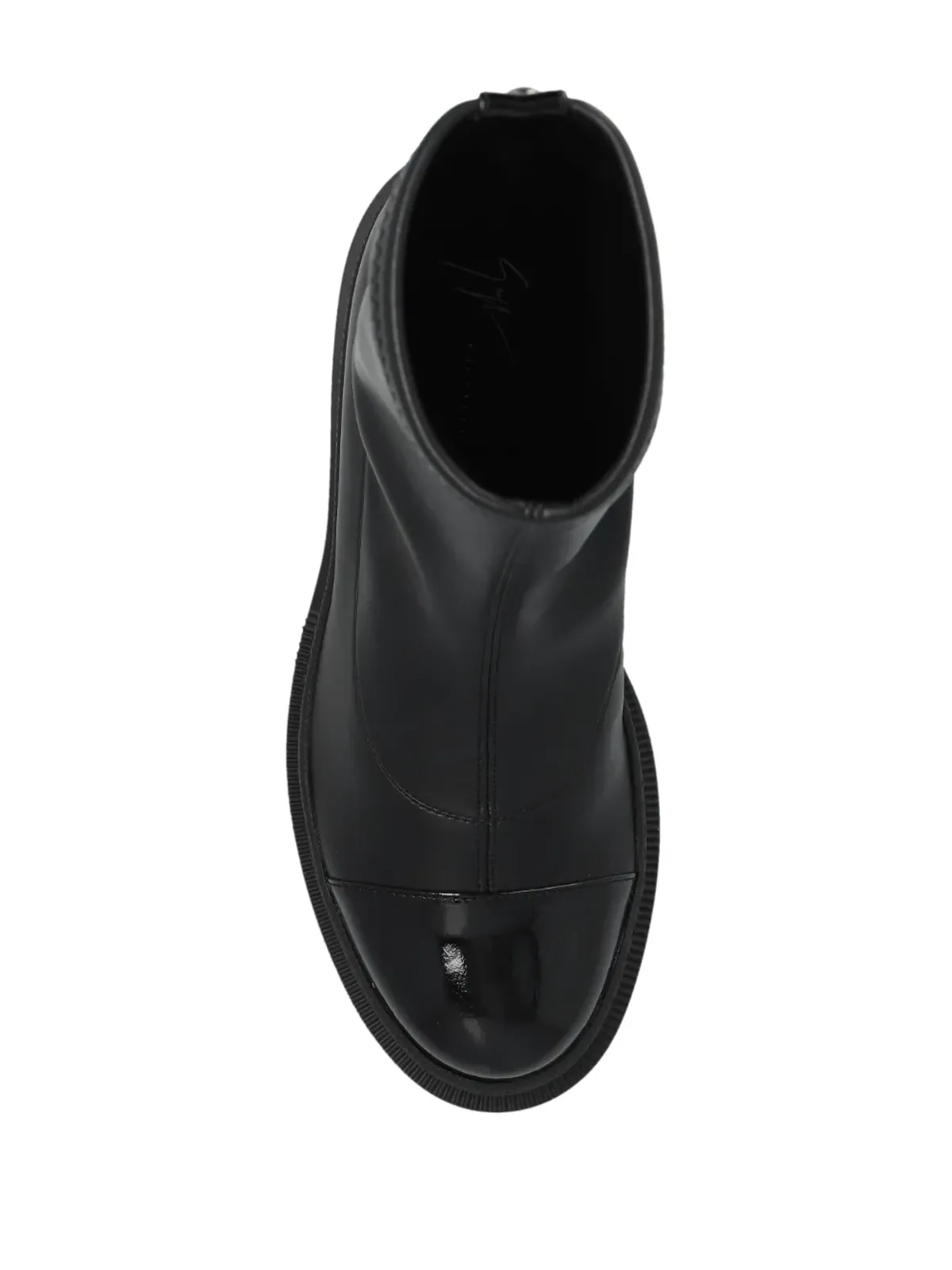 Giuseppe Zanotti リオノーラ 70mm チャンキーブーツ - ブラック - 画像4
