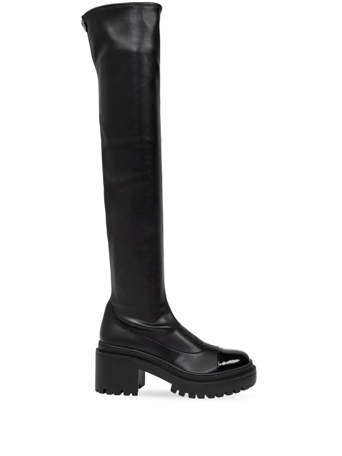 Giuseppe Zanotti Lionora Plus オーバー・ザ・ニー ブーツ - ブラック - 画像1