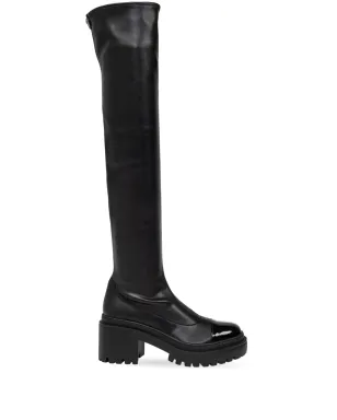 Giuseppe Zanotti Lionora Plus オーバー・ザ・ニー ブーツ - ブラック - サムネイル1