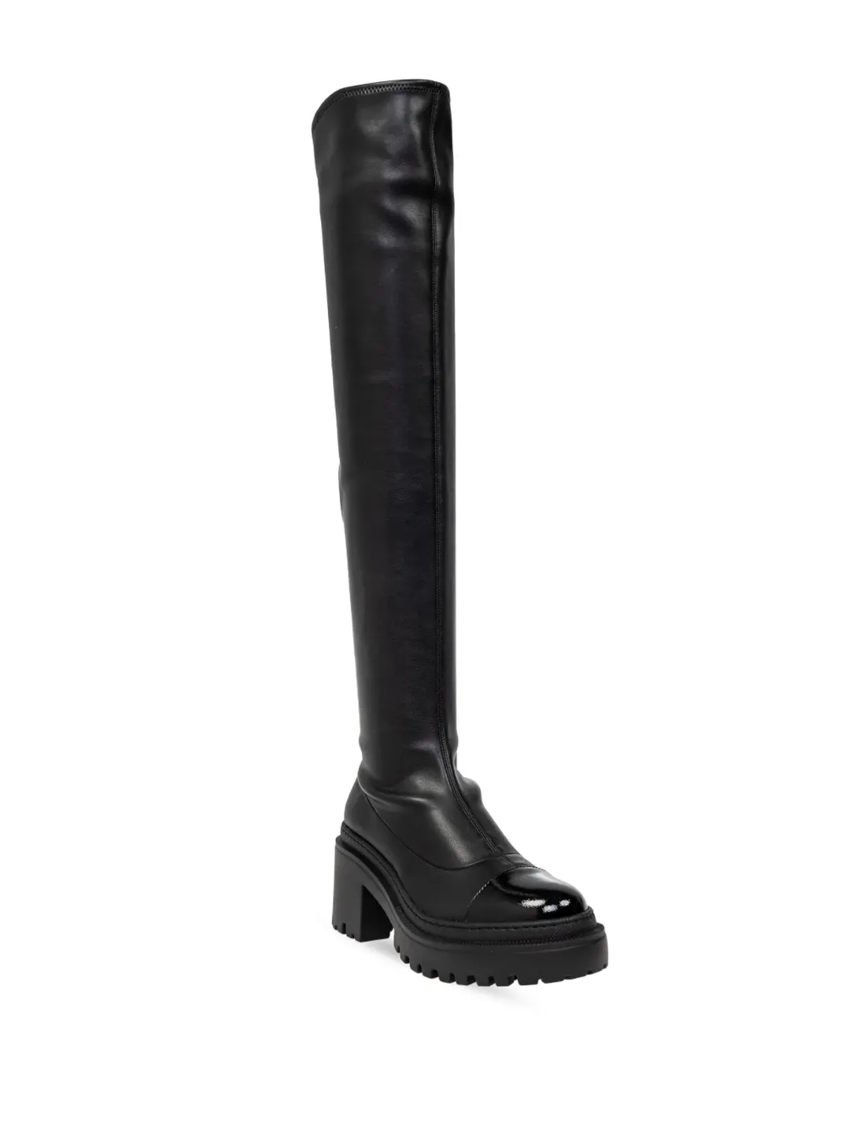 Giuseppe Zanotti Lionora Plus オーバー・ザ・ニー ブーツ - ブラック - 画像2